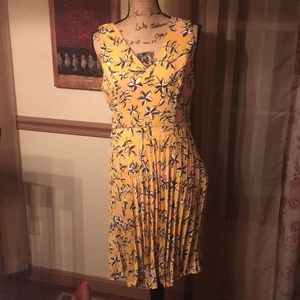 Sleeveless Banana Republic dress